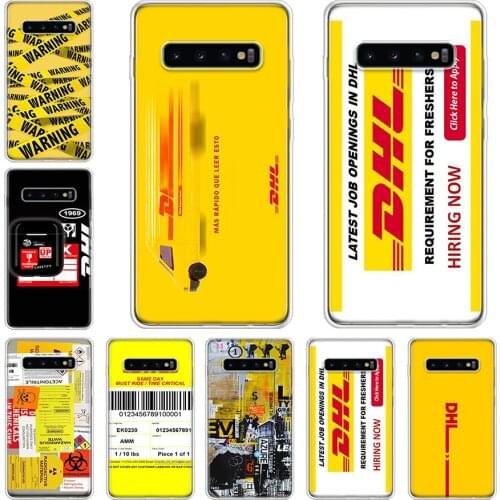 Hot Dhl Express Phone Case For Samsung Galaxy Note 20 10 9 8 S8 S9 S10 S10E S20 S21 Ultra J4 J6 Plus Lite Cover