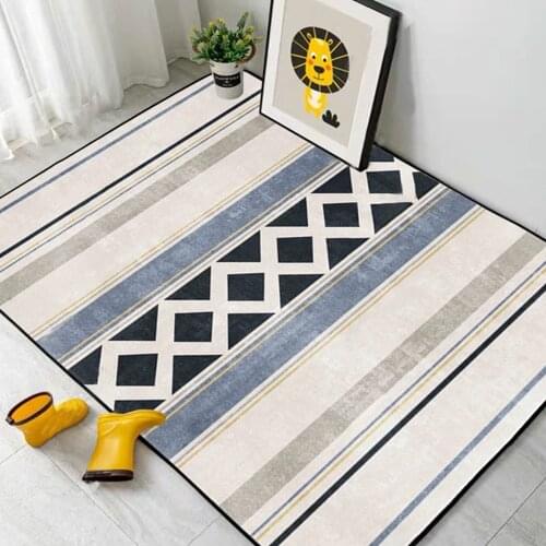 Hot Sale Modern 3d Japan-style Elegant Wood Floor Rug For Living Room Non-slip Antifouling Carpet For Living Room Bedroom Parlor