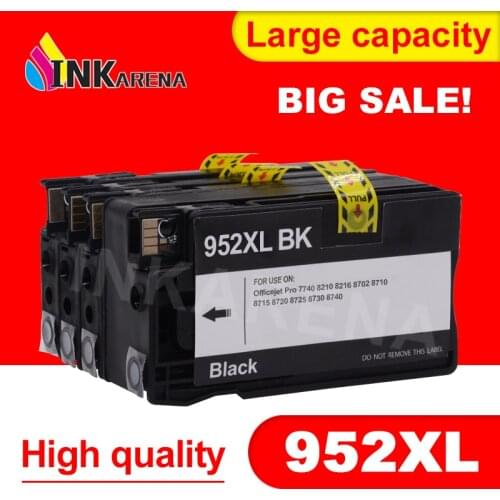 INKARENA Compatible Ink Cartridge 952XL for HP 952 XL Pro 7740 8210 8218 8710 8715 8718 8719 8720 8725 8728 8730 8740 Printer