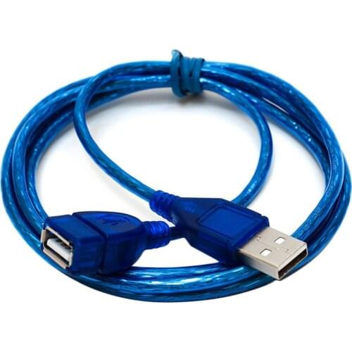 JINCHI 1M/1.5M/2M Super Long USB 2.0 Male To Female Extension Cable High Speed USB Extension Data Transfer Sync Cable For PC