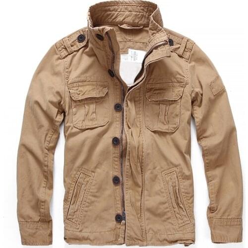 Oversized Camo Jacket Boys Casual Wear Denim Jacket Men Overall Military Winter Thick Khaki Camouflage Coat Male Sportswear XXL