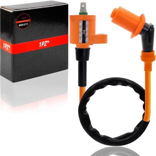 1PZ Racing Ignition Coil For GY6-50 GY6 50CC 125CC 150CC Engines Moped Scooter ATV Quad Motorcycle Go Kart High Pressure coil