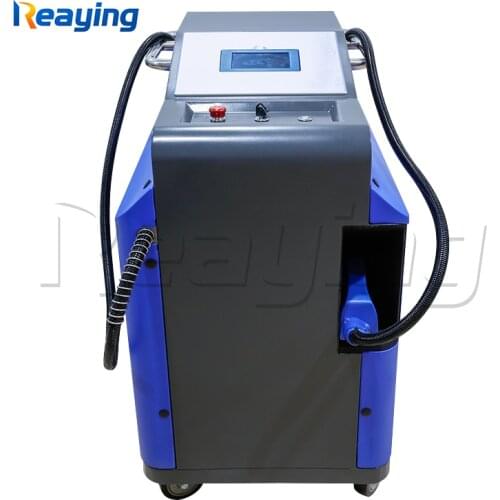 Reaying 50W 100W 200W laser source fiber laser cleaning machine for car parts metal clean