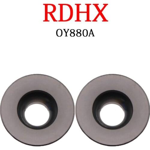 RDHX Blades 12T3MOT 1003MOT RDHX12T3MOT RDHX1003MOT OY880A High Quality Round Carbide Inserts Milling Cutter CNC Lathe Machine