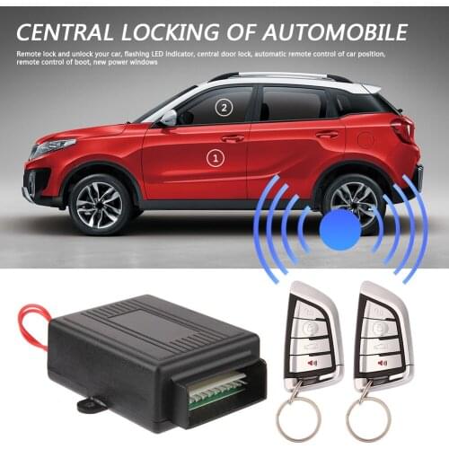 Keychain Central Kit System Button Universal Car Remote Central Door Lock Kit Keyless Entry Alarm System 402/T304