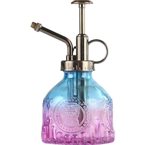 Glass Watering Bottle Plant Sprayer Watering Can Succulent Watering Can Plant Sprayer With Plastic Top Pump Small Plant