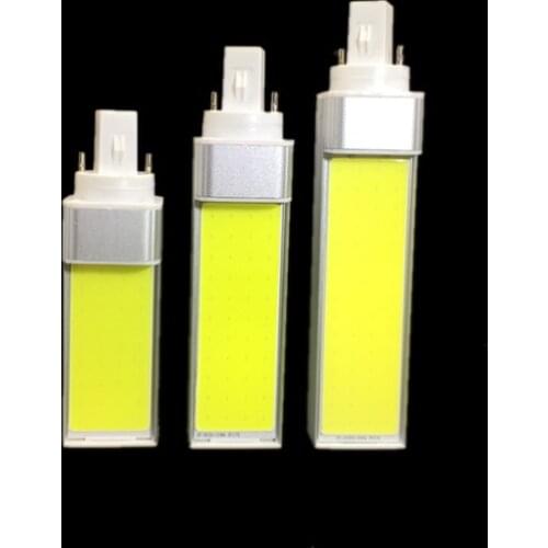 LED Bulbs 10W 12W 15W G24 COB LED Corn Bulb Lamp Light 180 Degree AC85-265V led Spotlight Horizontal Plug Light Cool/Warm White