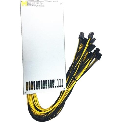 T.F.SKYWINDINTL 2400W bitcoin miner sever power supply 220V 2400W Switching Power Supply Miner ATX PSU for Antminer BTC ETH GPU