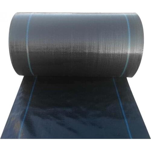 Weed Control Fabric Barrier Decking PE Garden Driveway Greenhouse Woven Outdoor Ground Cover Membrane Agriculture Heavy Duty