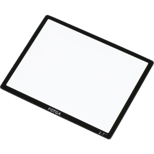 Tempered Glass Screen Protector, 8H Hardness 0.5mm Ultra-Thin Camera LCD Screen Protector for 2.7 inch Camera