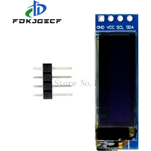 0.91 inch OLED module 0.91" white / blue OLED 128X32 OLED LCD LED Display Module 0.91" IIC Communicate for ardunio