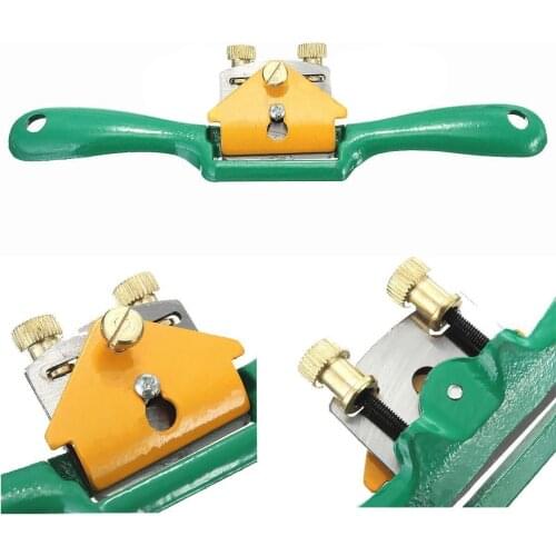 1pcs 44mm Adjustable Wood Carving Tool Metal Blade Spoke Shave Hand Wooden Plane working Deburring Hand Tool for Carving Wood