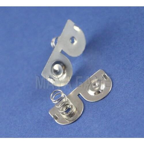 100pcs/lot for GameBoy Color Battery Terminals Contacts For GBC Housing Battery Holder Springs Replacement