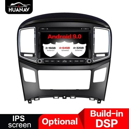 DSP Android 9 Car DVD player GPS navigation for Hyundai H1 Grand Starex Royale i800 2016 2017 Radio player head unit Auto stereo