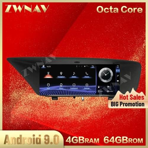 4+64G 12.3 Inch Android 9.0 Car Multimedia Player For lexus GS 2012-2016 car GPS Navigation WIFI BT Audio Radio stereo head unit