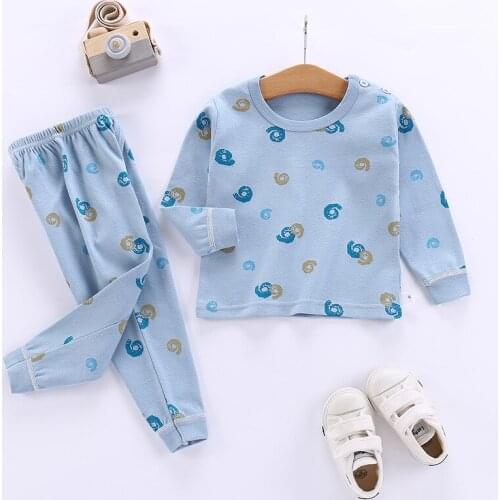 Baby Clothes Cartoon Pajamas For Girls Boys Autumn Pyjamas Suit Full Sleeve Clothes Pyjamas Kids Pijamas Infantil 2 4 6 8 10 12T