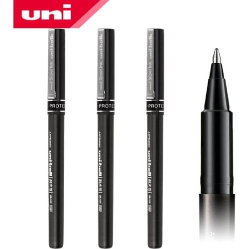 9Pcs UNI UB-155 gel pen 0.5mm business office signature pen bullet integrated ink storage is suitable for a variety of occasion