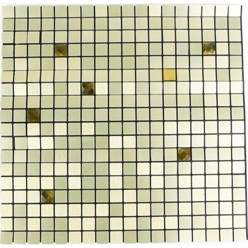 30cm Mosaic Backsplash Sticker Kitchen Bathroom Wall Tile Mirror Sticker Modern PVC Waterproof Home Decor Wallpaper