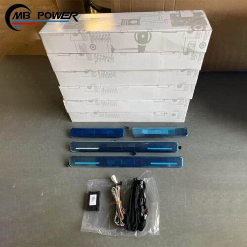 NEWEST Car Set For G Class W463a W464 Ti Ko Style Auto Step Board Side Step With 64 Color light