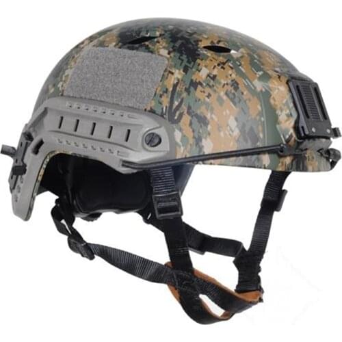 New Base Jump Helmets Tactical helmet with Hunting & Airsoft Protective ( SetDigital Woodland ) Military Helmet Free Shipping