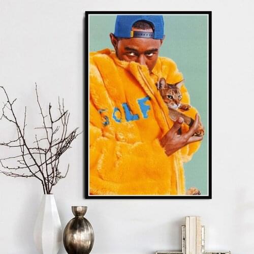 New Tyler The Creator Hip Hop Rapper Music Singer Star Poster And Prints Canvas Wall Art Painting Pictures Room Home Decor