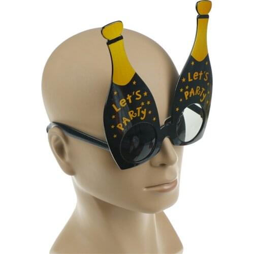 Costume Glasses Creative Lets Party Champagne Bottles Design Event Eyewear Gifts Decor
