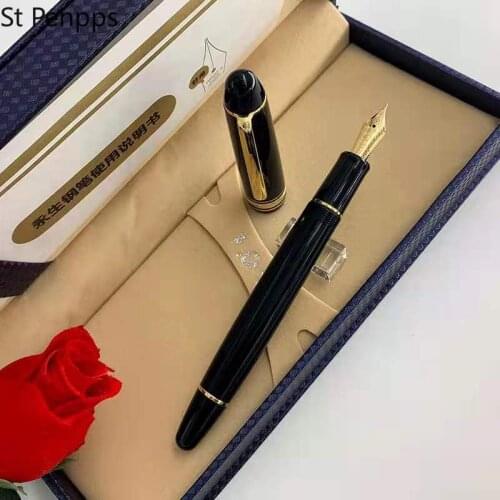 Wing Sung 628 Fountain Pen Resin Ink Pen 14K Gold EF/F Exposed Nib Converter Filler Stationery Office school supplie Writing