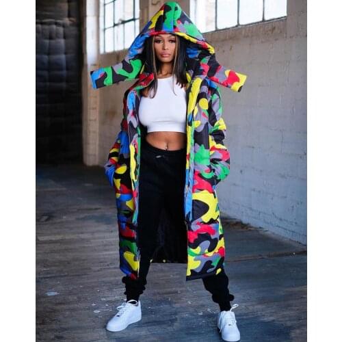 Женские зимние парки QUIKDUANG China At AliExpress