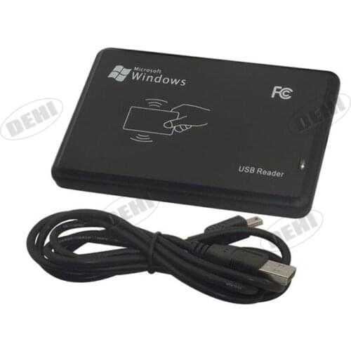New 125KHz RFID Reader EM4100 TK4100 USB Proximity ID EM RFID Card Reader no Drive for Access Control