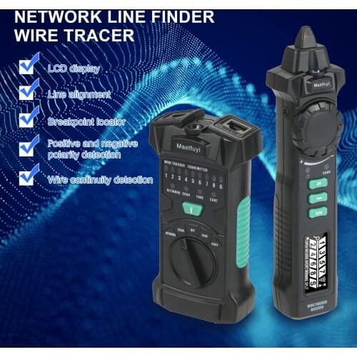 Network Line Finder Wire Tracer Signal Tracer Cable Tracker Wire Locator Checker Telephone Network Line Finder/Pairing