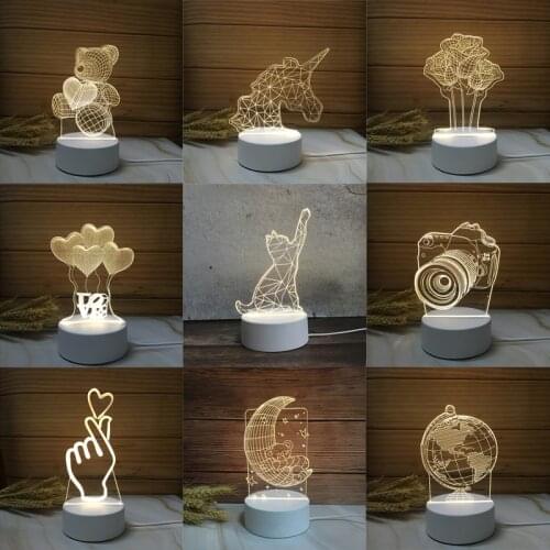 LED Night Light Sign Wall Art Sign Night Lamp Xmas Birthday Gift Wedding Party Wall Hanging Lamp Home Bedroom Decor