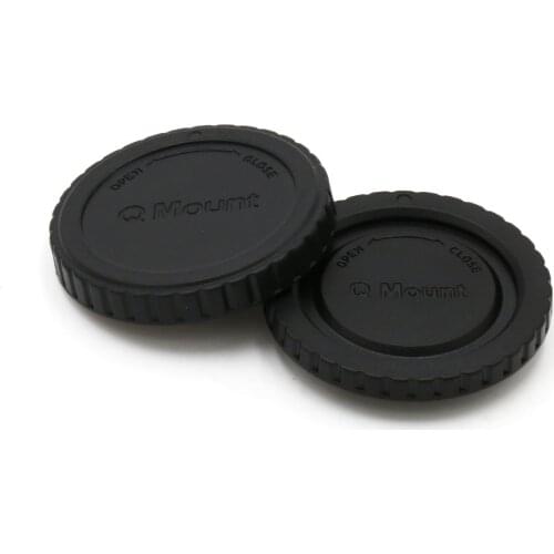 Rear Lens Cap/Cover+Camera Body Cap for Pentax Q mount Q-S1 Q7 Q10 camera lens