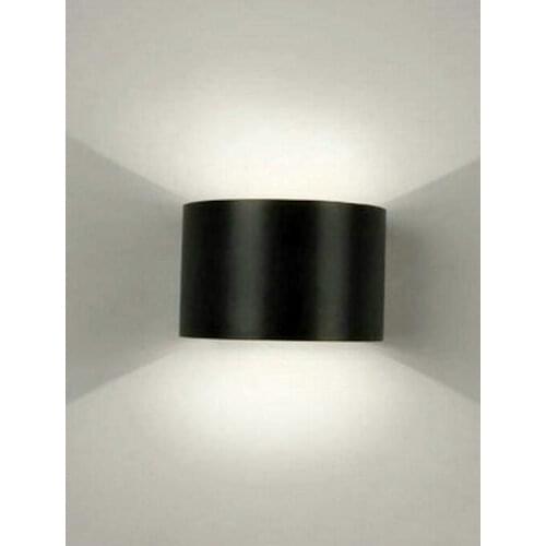 8pcs/lot AC110V /AC220V-AC 240V Input Up Down Contemporary Outdoor/Indoor Wall Lamp 9W COB LED Wall Light IP65 Exterior Lighting