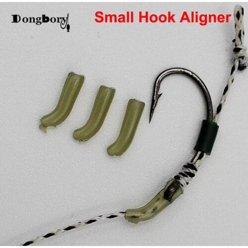 100x Carp Fishing Accessories Hook Sleeves Mini Small Hook Aligner Pop Up Kick Off Anti Tangle Sleeves Tube Hair Rig Accessories