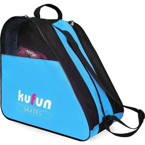 Skates Pack Breathable Skate Carry Bag Case for Kids Roller Skates Inline Skates Ice Skates Protective Pads