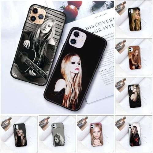 Zororong Singer Avril-Lavigne Phone Case For iPhone 12 Mini 11 Pro XS Max X XR 7 8 Plus
