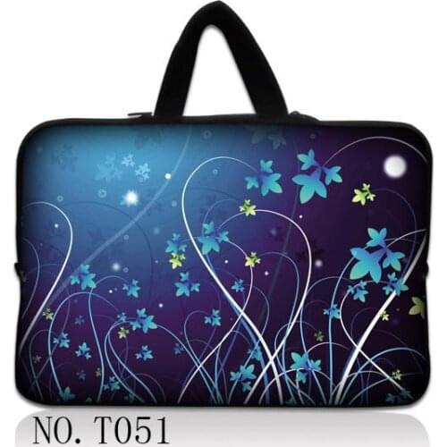Flower 10.1" 12" 13" 14" 15.6" 17 Laptop sleeve bag case 11.6 13.3 14 15.4 15.6 inches for Apple Dell Lenovo HP Xiaomi notebook