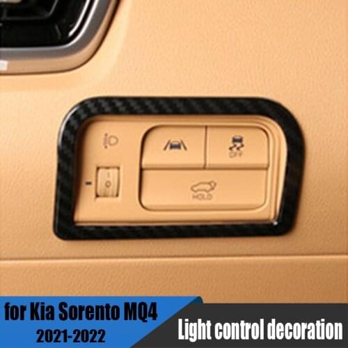For Kia Sorento MQ4 2021 2022 interior light adjustment decorative frame instrument panel air outlet decoration