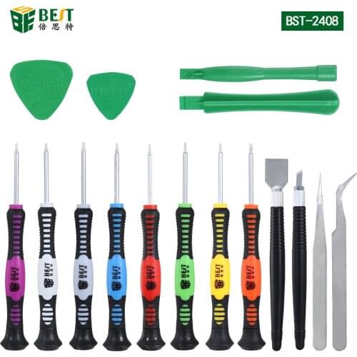 16 in 1 Opening Pry Tools Disassembly phone Repairing tools Versatile Screwdriver Set for iPhone HTC Samsung smartphone