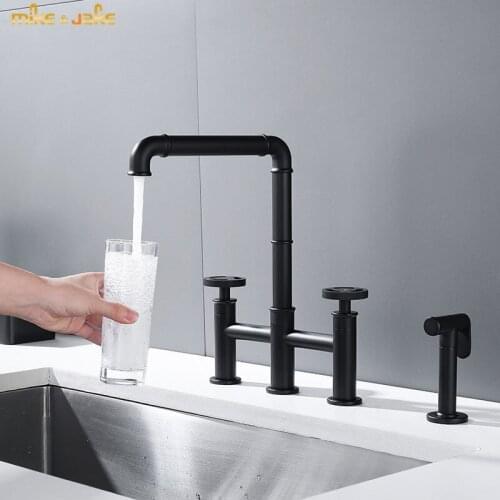 American style classic kitchen spray gun faucet Open style kitchen pull out faucet with spray shower kitchen faucet
