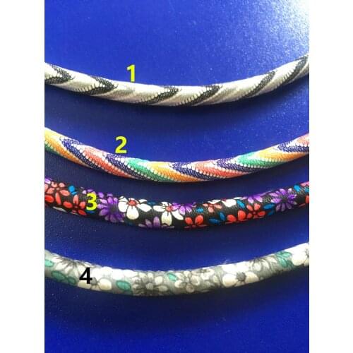 6mm diameter latest fashion cored cord,stuffed cord,printed pvp material covered cord,XERY191218F