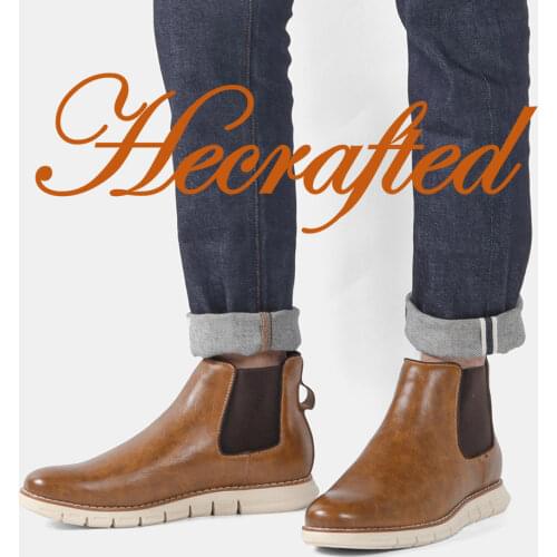 7~13 leather boots brand comfortable 2021 fashion boots leather #AL511