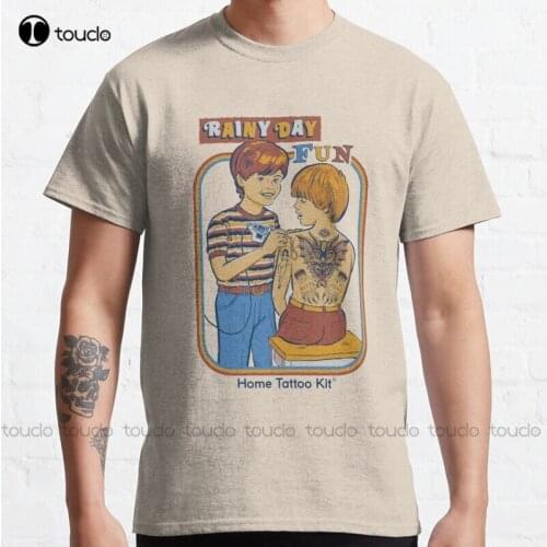 New Rainy Day Fun Classic T-Shirt Funny T Shirts For Men Adult Humor S-5Xl Cotton Tee Shirt black shirts for women Unisex