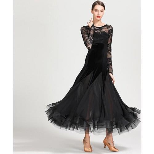 NEW MEI YU 1862 Modern Dance Costume Women Ladies Dancewear Waltzing Tango Dancing Dress Ballroom Costume Evening Party Dress