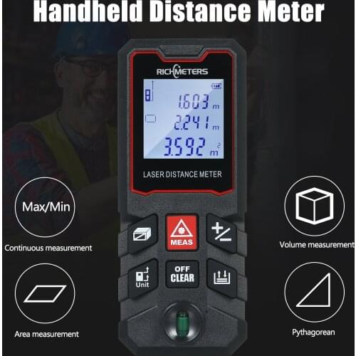 Handheld Distance Meter Portable Multifunction Space Measuring Tool