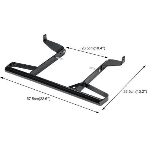 Storage Rack Motorcycle ATV Aluminum Wide Grab Bar for Yamaha Raptor 700R All Years Goods Shelf Storage Rack 2006-2018
