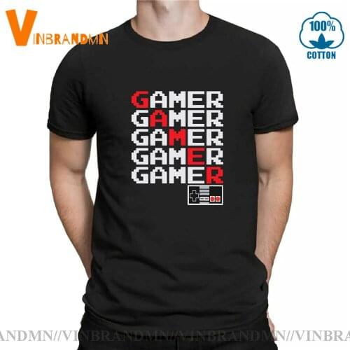 Vintage pixel Old school video game T shirts 80s 90s gaming brand clothing Retro Classic PS1/2/3/4 gamer vector T-shirt
