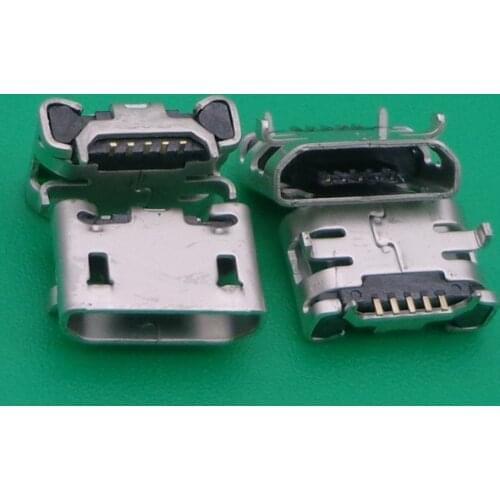 100pcs For ZTE NX505J Z7 Max Mini micro USB connector socket jack Charging Port power plug dock replacement repair parts