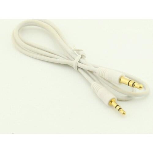 2PCS 3.5mm Male To 2.5mm Male Stereo Audio Convertor Extension Cable Cord 60cm