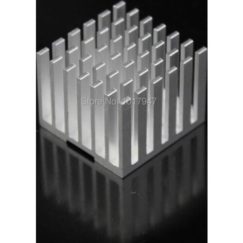 20PCS LOT Gdstime Aluminum Heatsink Cooling 25x25x20mm 25mm x 20mm Heat Sink